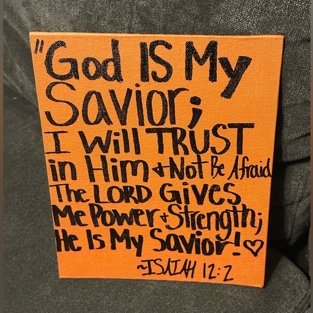 Bible Verse Painting